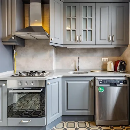 Flat With Balcony And Bosphorus View In Beyoglu Апартаменты *