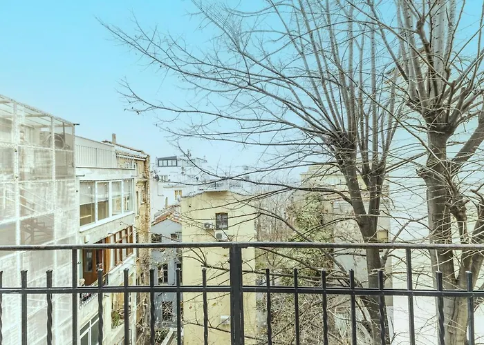 דירה Flat With Balcony And Bosphorus View In Beyoglu *