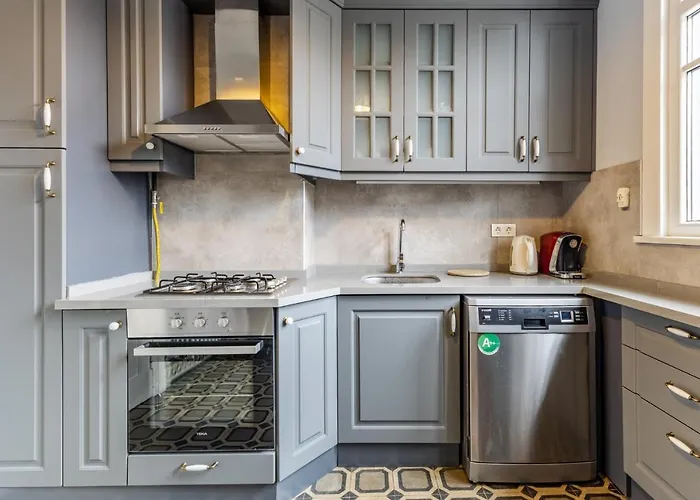 Flat With Balcony And Bosphorus View In Beyoglu شقة *